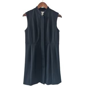 Pomander Place TUCKERNUCK Black Button Up Knit Sleeveless Dress Size S